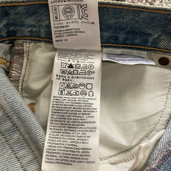 Levi’s Icon Wedgie Selvedge Jean in sz 32 - Picture 5 of 7